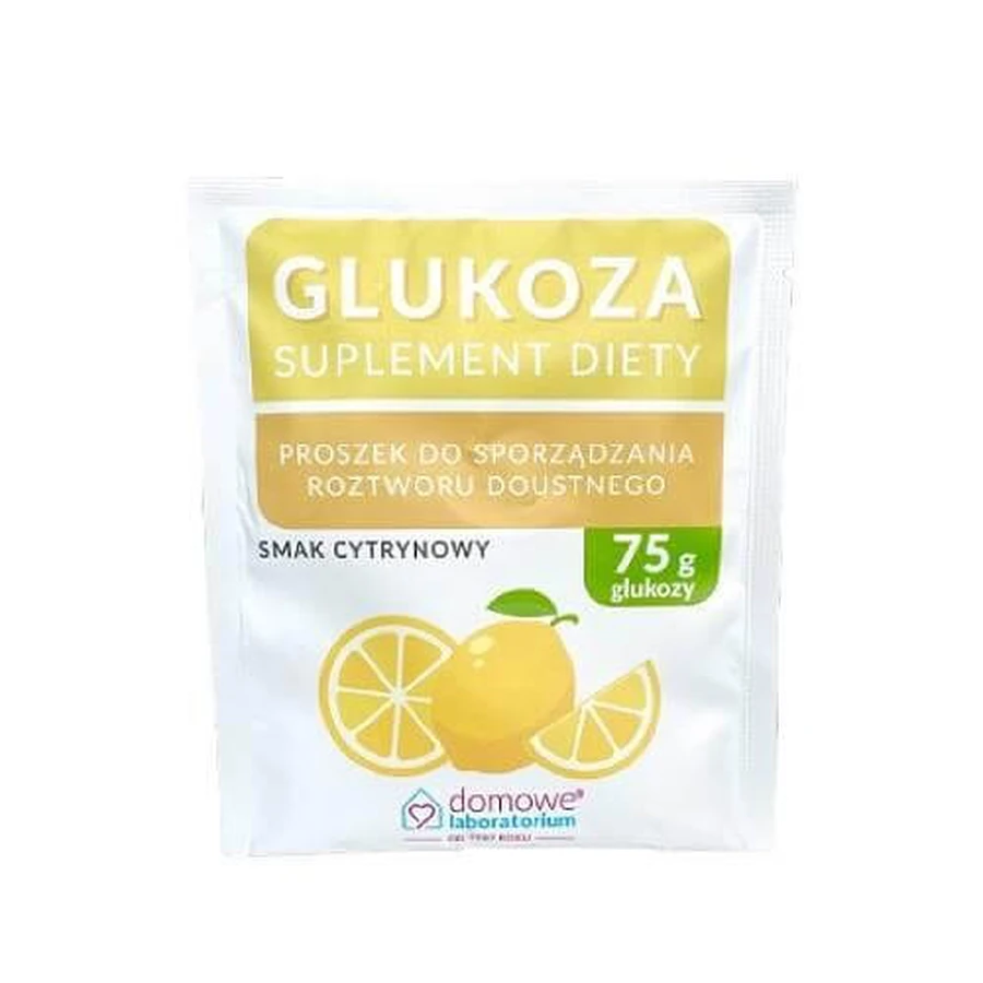 Home Laboratorio Limón Glucosa, 75 g