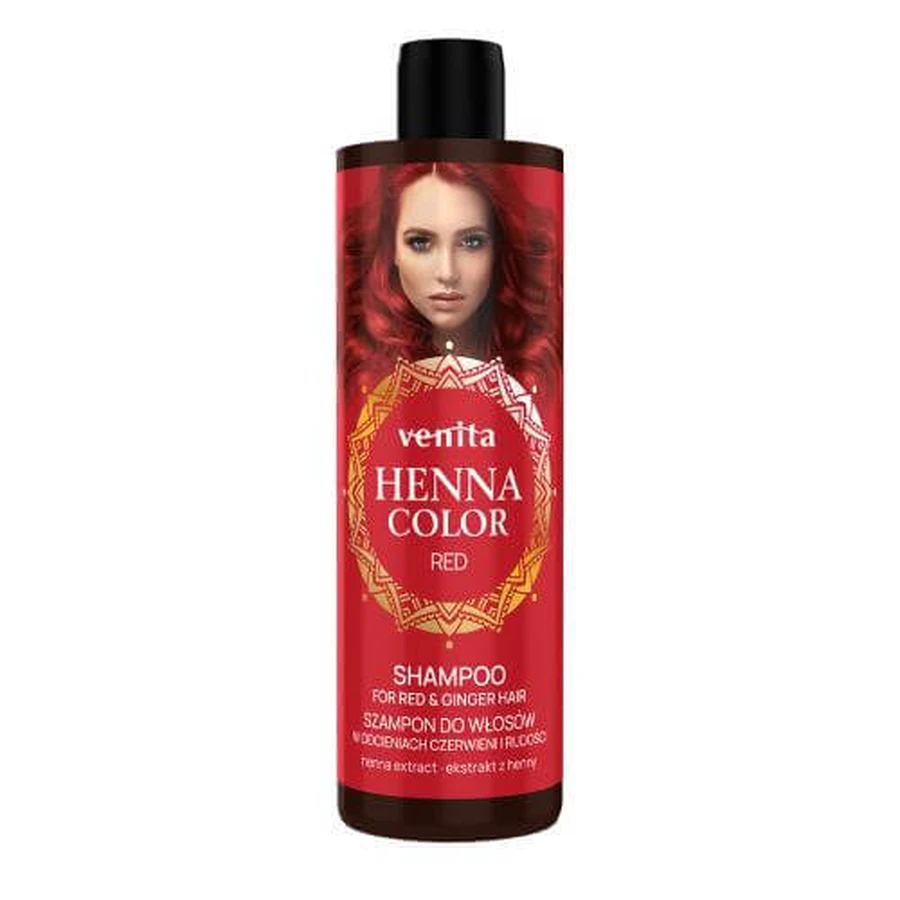 VENITA Shampoo für rotes Haar und rote Haare, 300ml