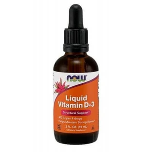 NOW LIQUID VITAMINE D3, 59ml