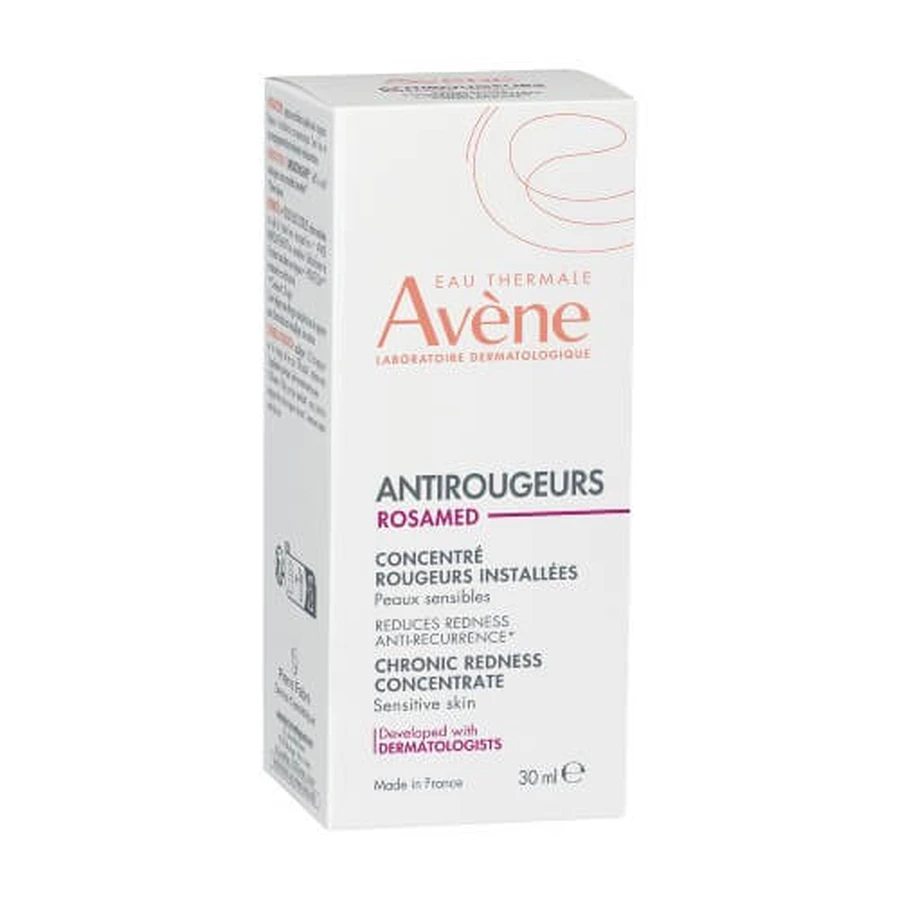 AVENE ANTIROUGEURS Rosamed Konzentrat für hartnäckige Rötungen der empfindlichen Haut, 30ml