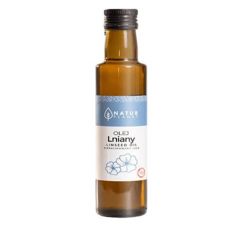 NaturPlanet Unrefined Linseed Oil - 250ml