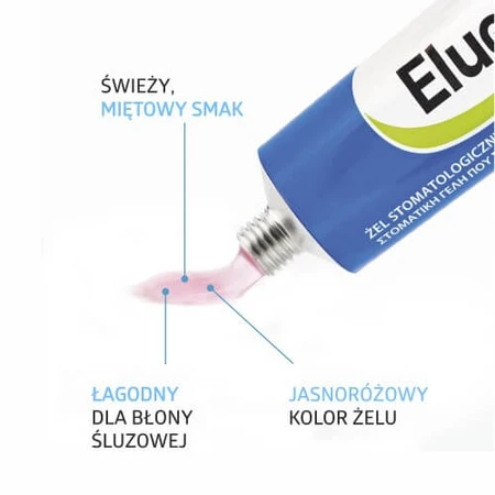 Elugel Reinigende Tandgel muntsmaak, 40 ml