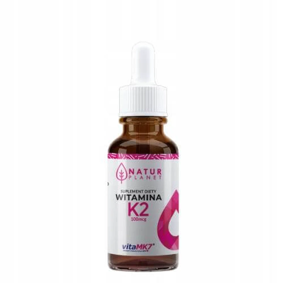 NaturPlanet Vitamin K2 drops, 30ml