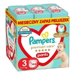 PAMPERS Premium Care pañales talla 3, 144 unidades