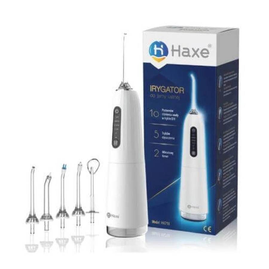 HAXE Snoerloze monddouche HX718 wit, 1 stuk