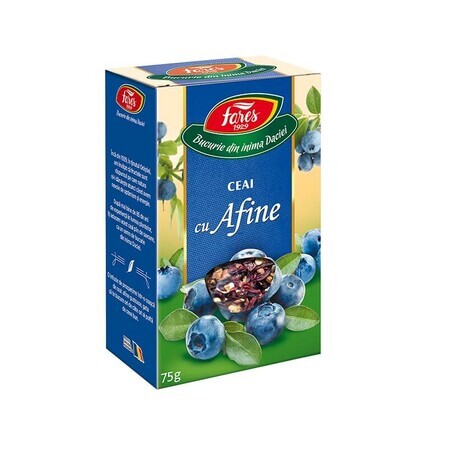 Heidelbeere Tee Aromfruct, 75 g, Fares