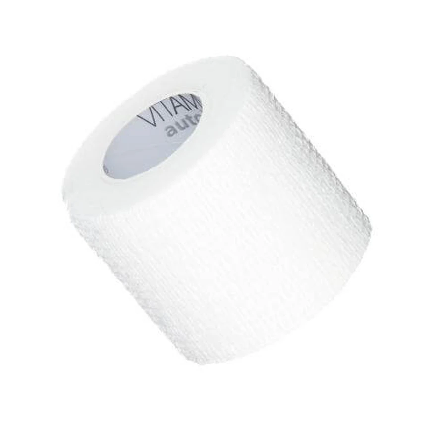 VITAMMY Autoband Elastische kohäsive Bandage 5cm x 450cm Weiß