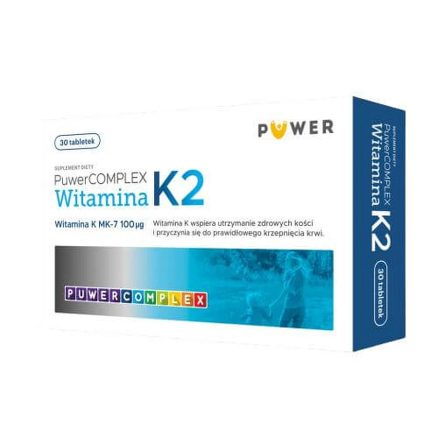 PuwerComplex Vitamin K2, 30 Tabletten