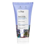 so!flow by Vis Plantis Violet mask to cool yellow tones for blonde hair, 200ml