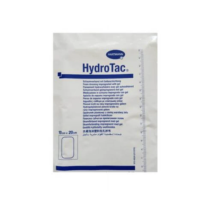 HydroTac Pansement stérile 10cm x 20cm - 1 pièce