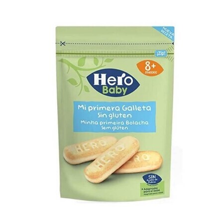 Mes premiers biscuits sans gluten, +8 mois, 150 gr, Hero Baby