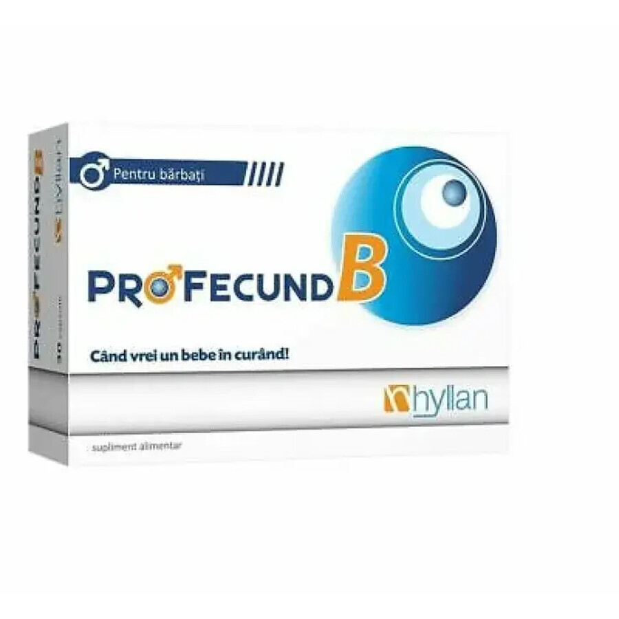 ProFecund B voor mannen, 30 capsules, Hyllan