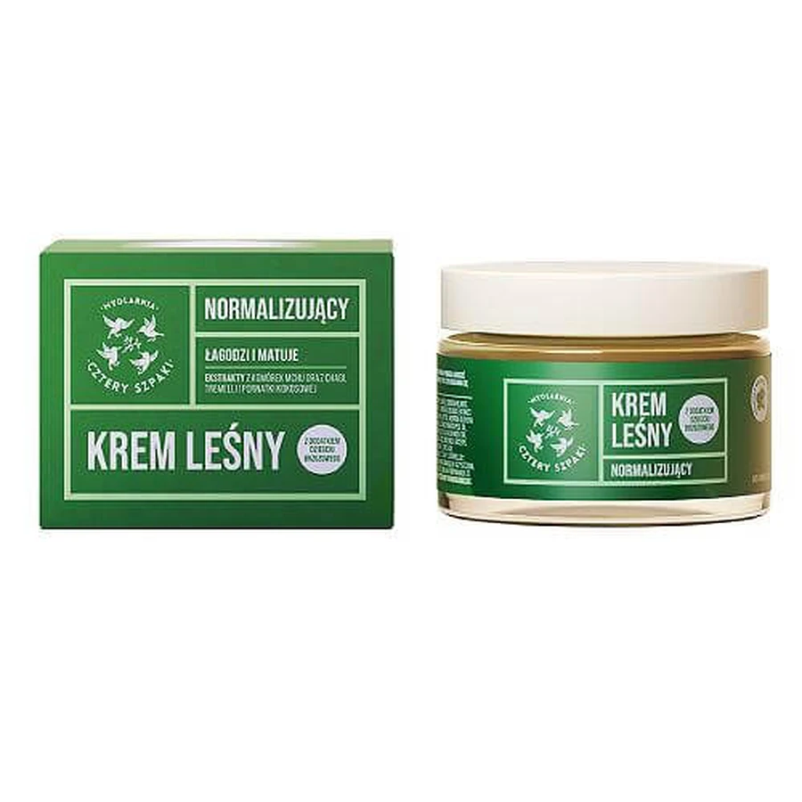 Vier Spikes (4 Spikes) Forest Normalizing Face Cream, 50 ml