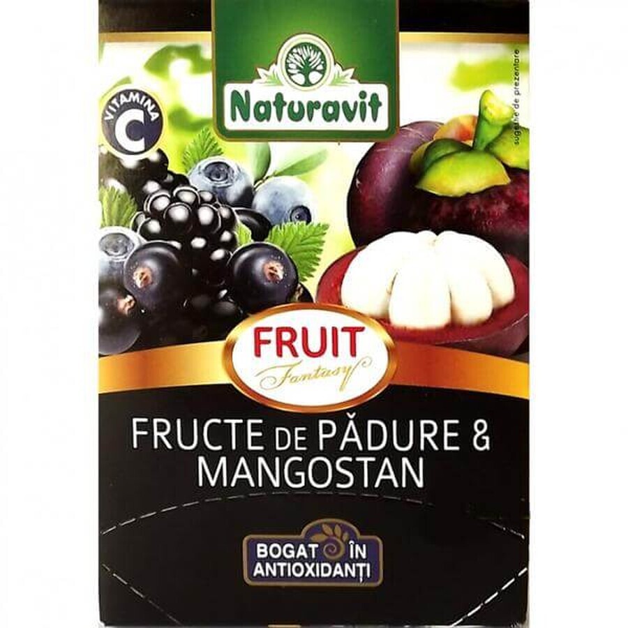 Thee met bessen en mangosteen, 15 builtjes, Naturavit