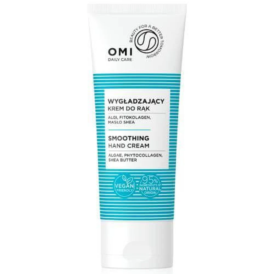 Crema de manos alisadora OMI, 75 ml