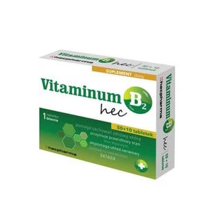 Vitaminum B2 Hec 3 mg, 60 tabletten