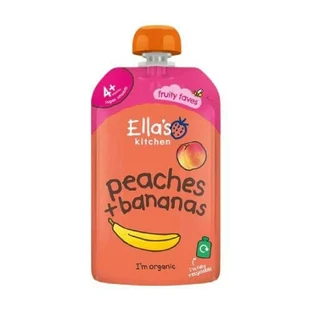 Ella's Kitchen BIO Banaan met perzik, 120g