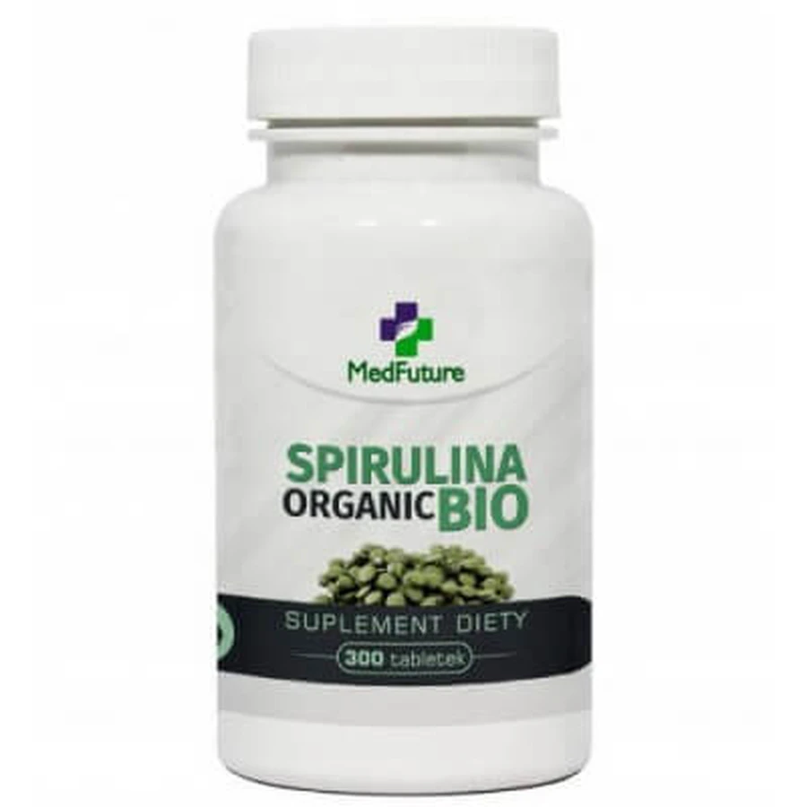MedFuture Spirulina Organic BIO, 300tabl: ceny i cechy