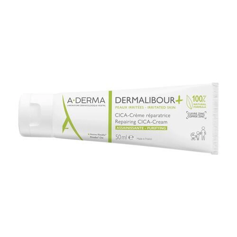 A-DERMA DERMALIBOUR+ CICA Herstellende Crème, 50ml