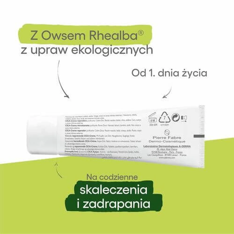 A-DERMA DERMALIBOUR+ CICA Herstellende Crème, 50ml