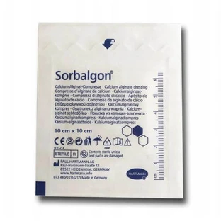 Pansament steril cu alginat SORBALGON 10cm x 10cm, 1 buc