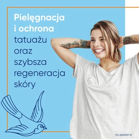 Bepanthen Tattoo maść pielęgnująca wytatuowaną skórę, 50g: ceny i cechy
