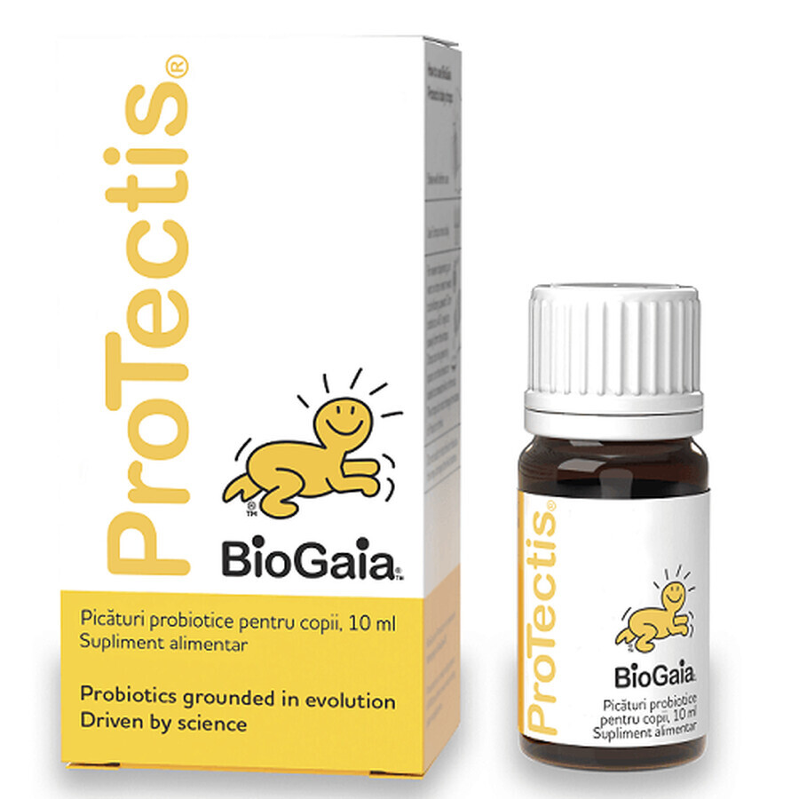 Protectis gouttes probiotiques pour enfants, 10 ml, BioGaia Évaluations
