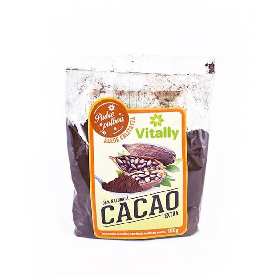 Poudre de cacao extra, 100 grammes, Vitally