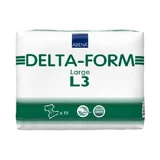 ABENA DELTA-FORM Pañales grandes L3 para adultos, 15 unidades