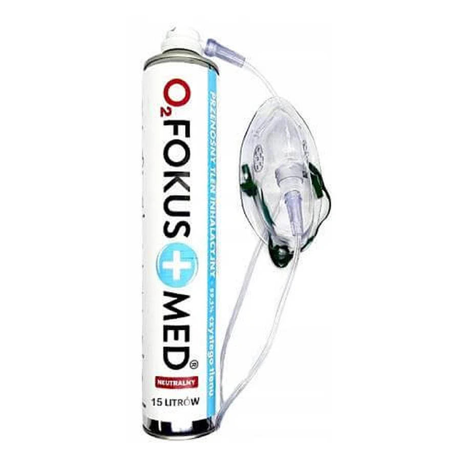FOKUSMED Inhalatiezuurstof, 15 l