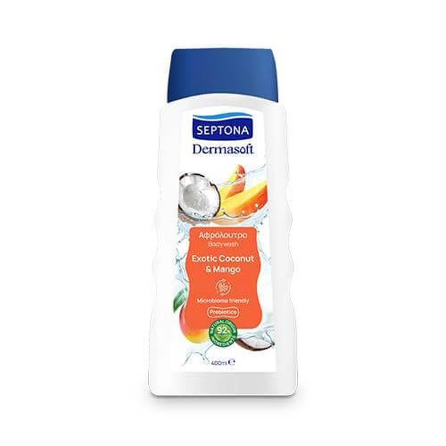 Septona Douchegel Exotische Kokosnoot & Mango, 400 ml