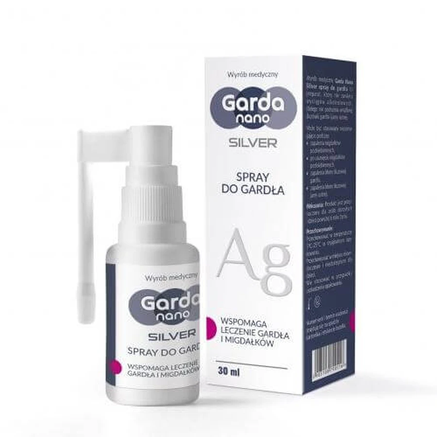 Garda Nano Silver Keelspray, 30 ml