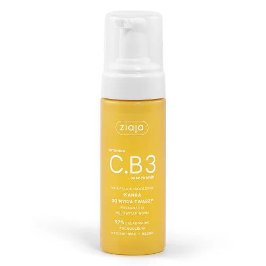 Ziaja Vitamine C.B3 Niacinamide Gezichtsschuim, 150 ml