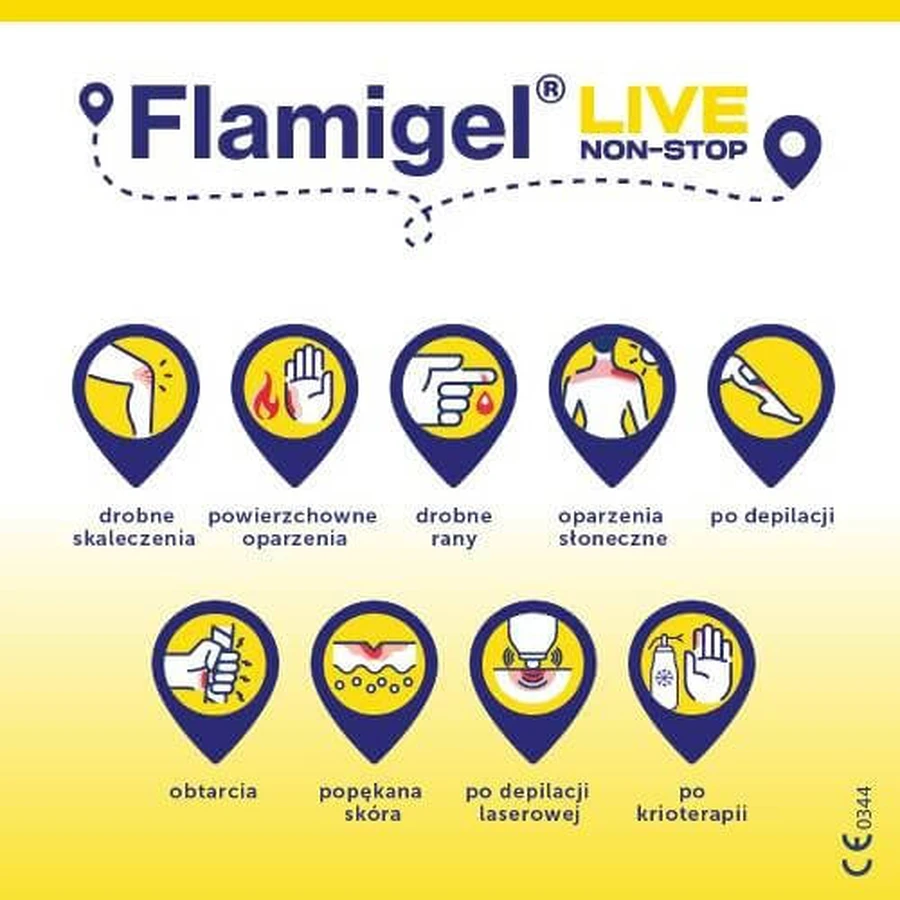 Flamigel gel hydrocolloïde, 100 g - gel cicatrisant