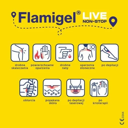 Flamigel gel hydrocolloïde, 100 g - gel cicatrisant