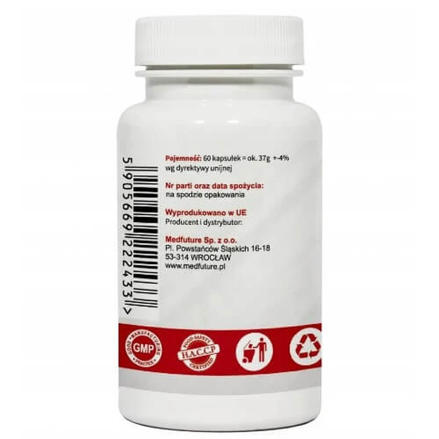 MedFuture Ashwagandha 500mg, 60 Kapseln