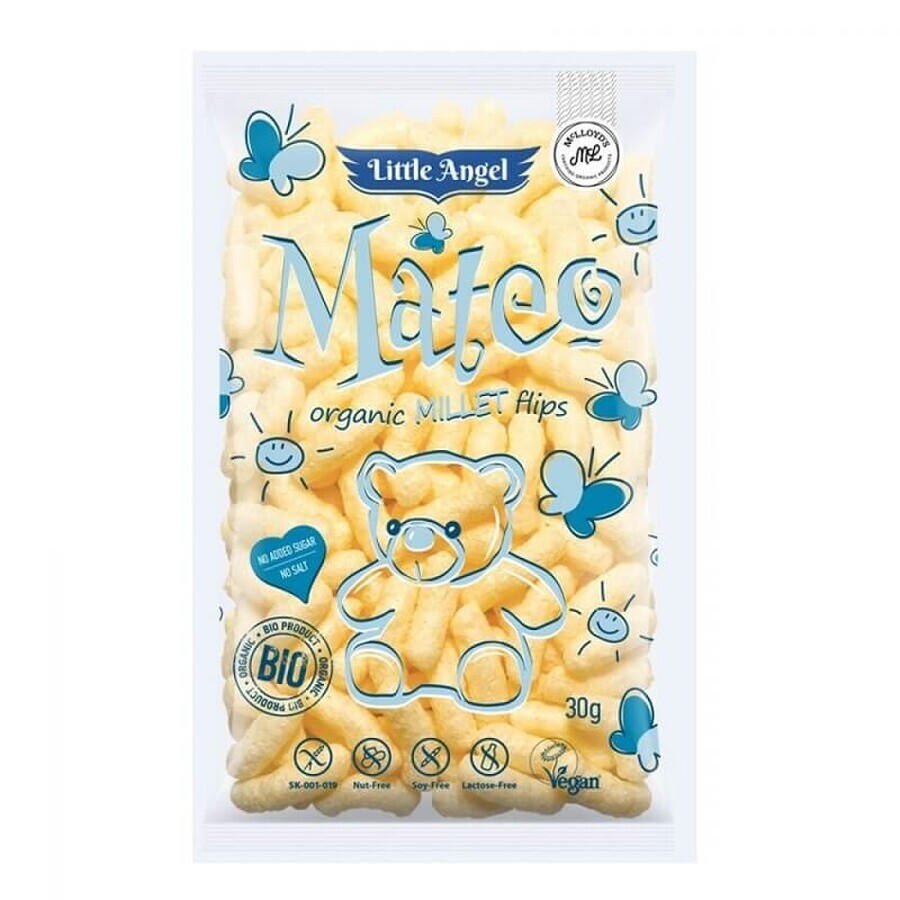 Pufuleti Eco Mateo din Mei, 30 gr, Little Angel