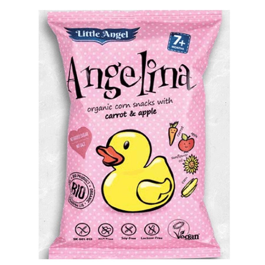 Pommes et carottes bio, +7 mois, 30g, Little Angel