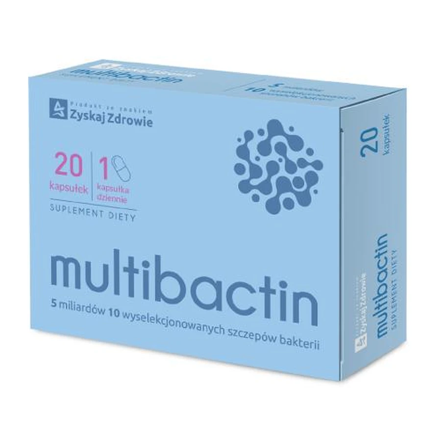 ZYSKAJ ZDROWIE MultiBactin, 20 Kapseln