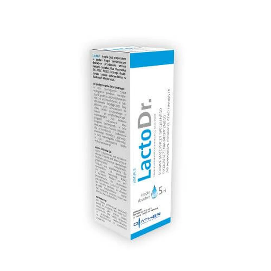 DIATHER LactoDr. Probiotische Tropfen für Kinder und Erwachsene, 5ml