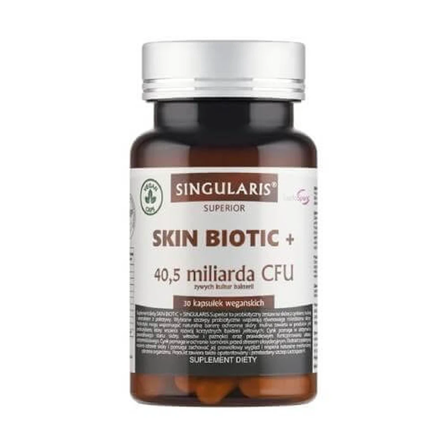 Singularis Skin Biotic + 40,5 miljard CFU, 30 capsules