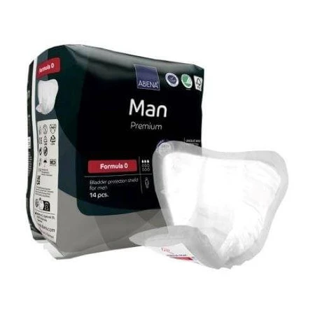 ABENA MAN Formula 0 Premium anatomisch vulstuk, 14 stuks