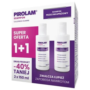 Pirolam Anti-dandruff shampoo, 2 x 150 ml