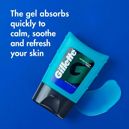 Gillette Kalmerende Aftershavegel, 75ml