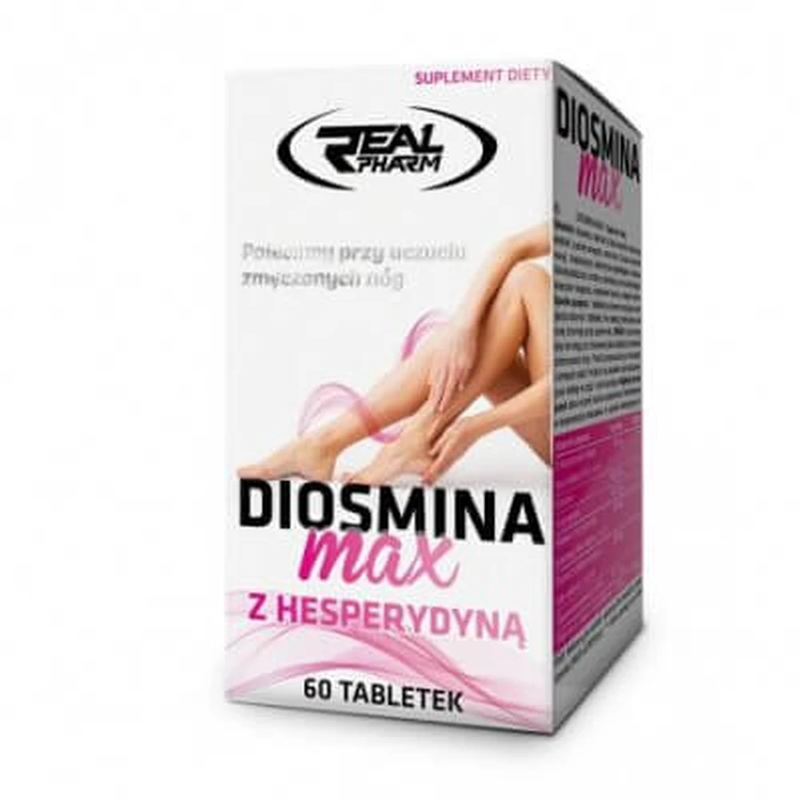 Real Pharm Diosmin Max con Hesperidina - 60 comprimidos