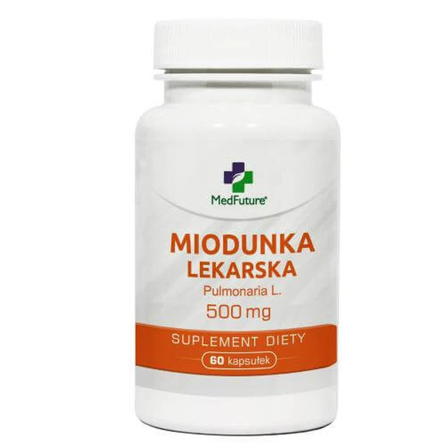 MedFuture Plumeria medicinalis 500mg, 60 capsule