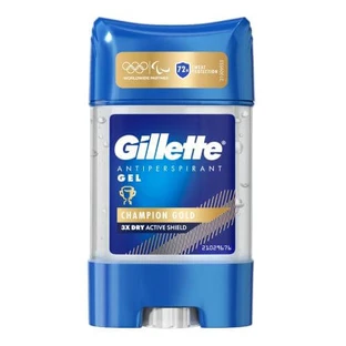 Gillette Champion Gold Antitranspirant Gel für Männer, 70 ml