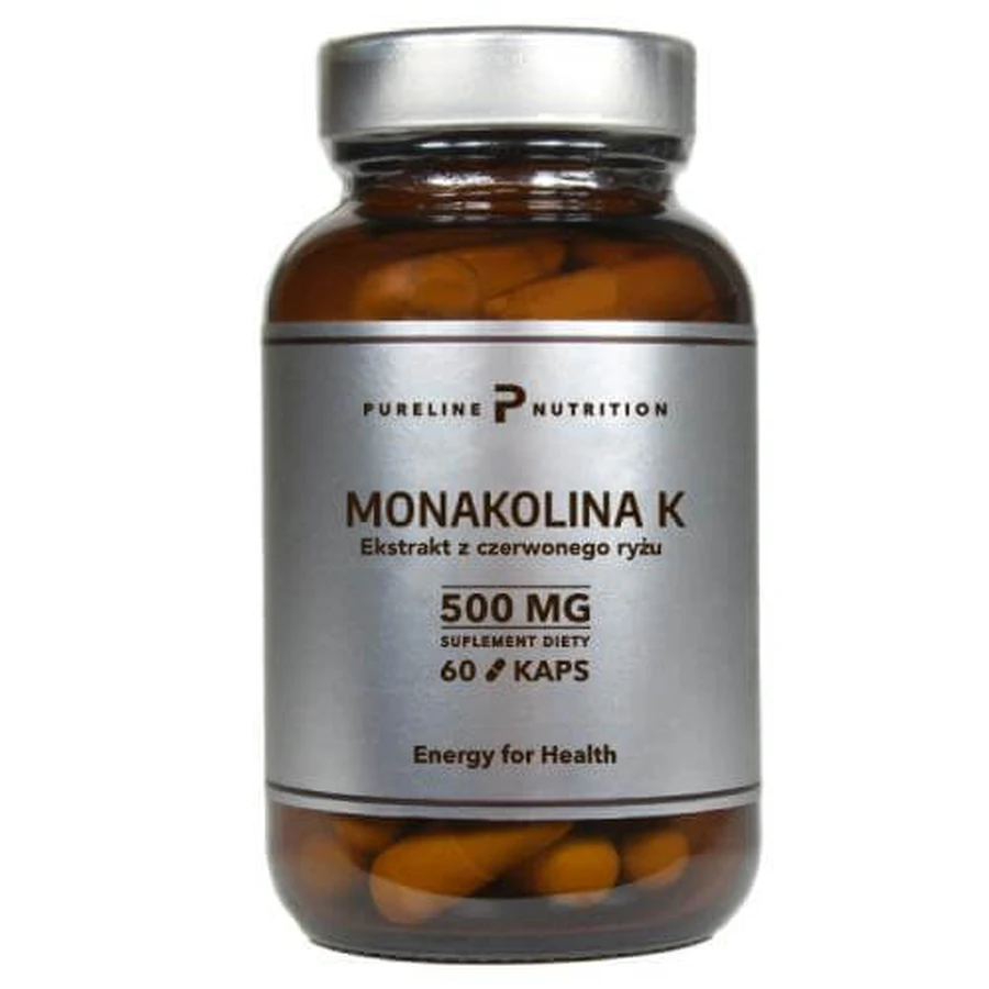 Pureline Nutrition Monacolin K, 60 capsule