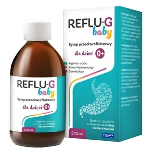 Reflu-G Baby Anti-reflux syrup for children 0+, 210 ml