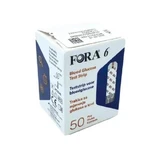 Fora 6 Glucose teststrips, 50 stuks